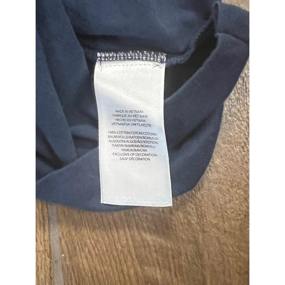 Polo Ralph Lauren Mens XXL Navy Blue Classic Fit Pocket Polo Shirt Short Sleeve